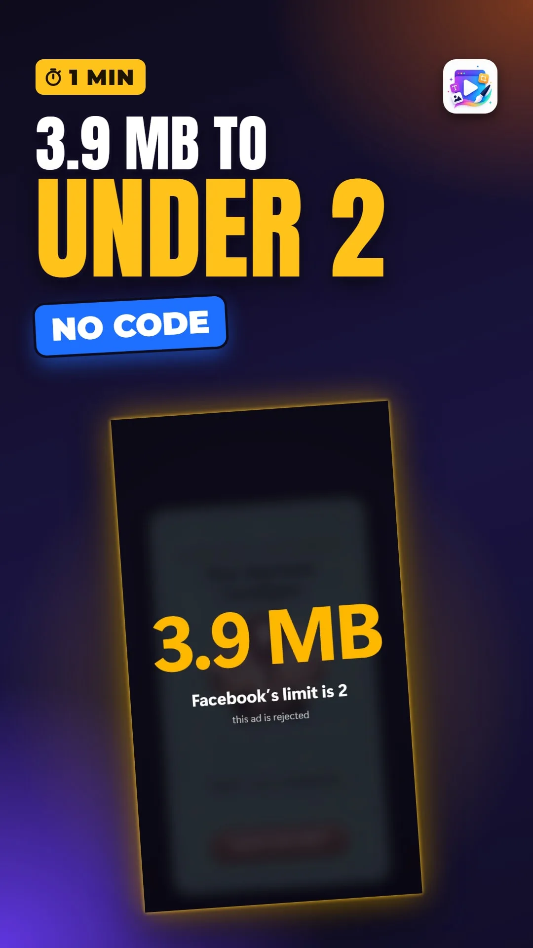 3.9 MB to Under 2 - Same Playable Ad — video thumbnail