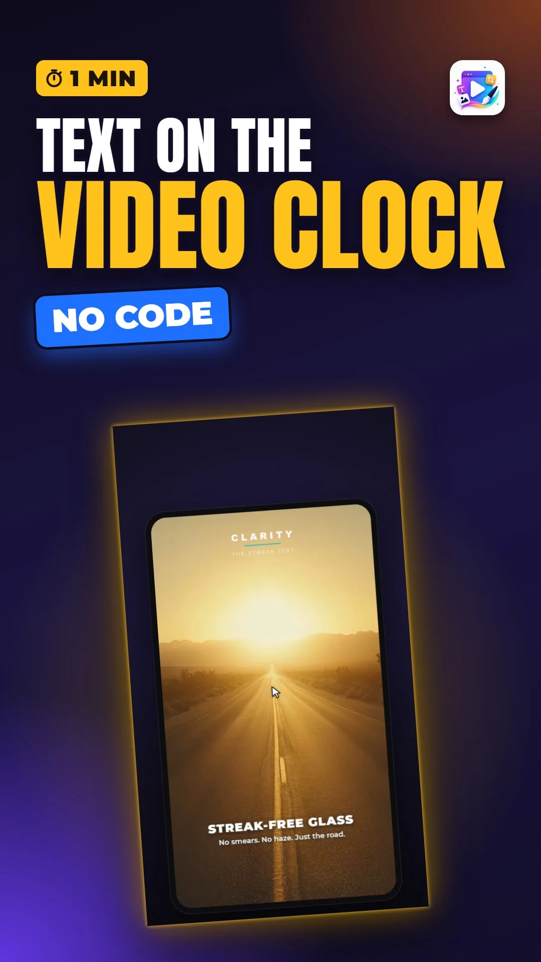 Captions on the Video Clock - Then One Button — video thumbnail