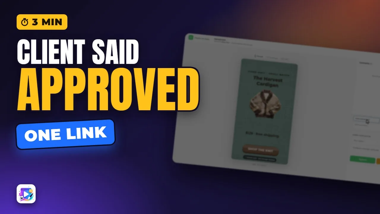 Client Review for Playable Ads - Comments and Approval in One Link — video thumbnail