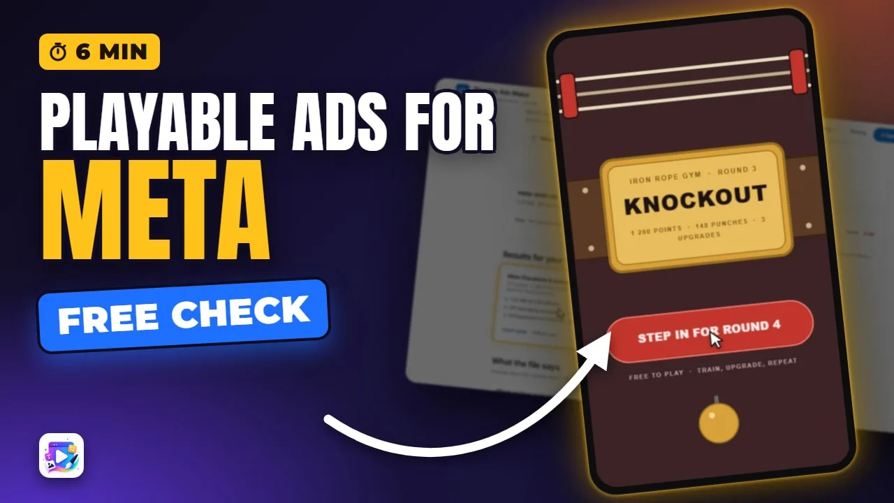 Meta Playable Ads Tutorial: Specs and Upload (Facebook) — video thumbnail