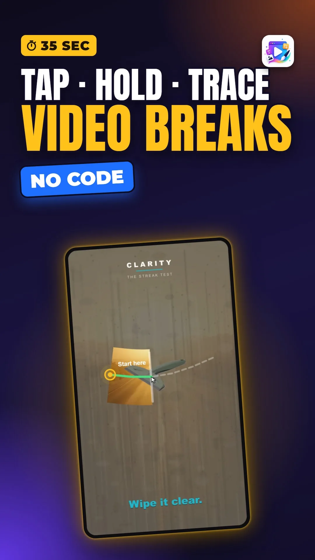 This Video Ad Waits Until You Wipe the Glass — video thumbnail