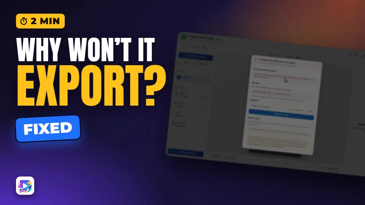 Why Won’t My Playable Ad Export? The Build Check, Explained — video thumbnail